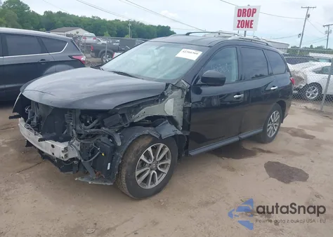 2013 Nissan Pathfinder Sv из США, поврежденный, VIN 5N1AR2MM4DC658021